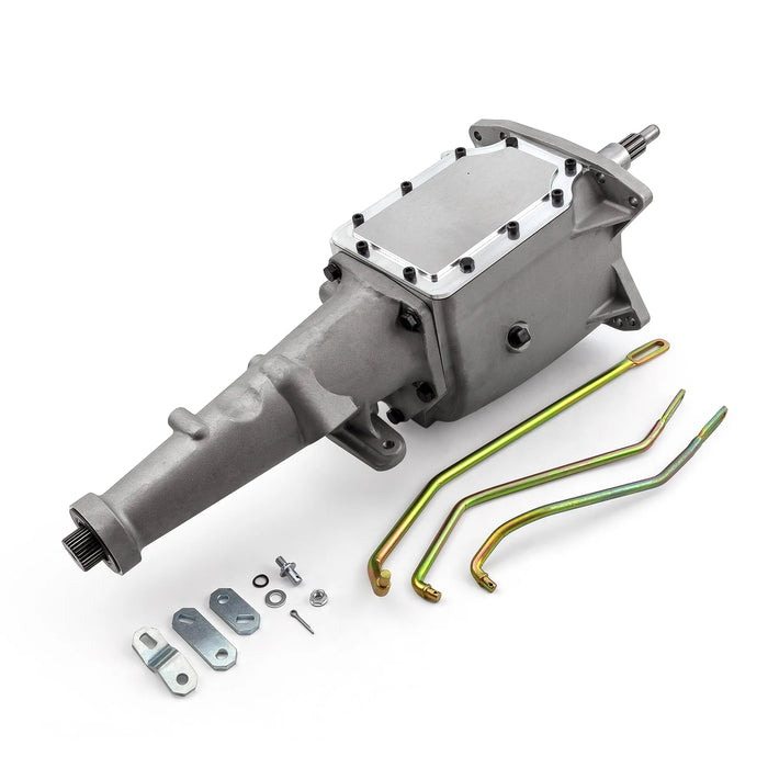 Ford 4 Speed Wide Ratio Aluminum Toploader Gearbox Transmission [Short] - 500hp